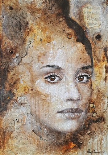 Rust 200103 by Pasquale Rapicano, Painting for Sale on Select