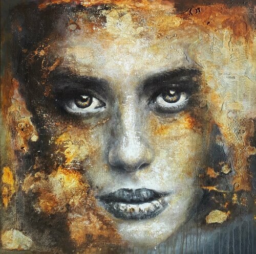 Rust 200208 by Pasquale Rapicano, Painting for Sale on Select