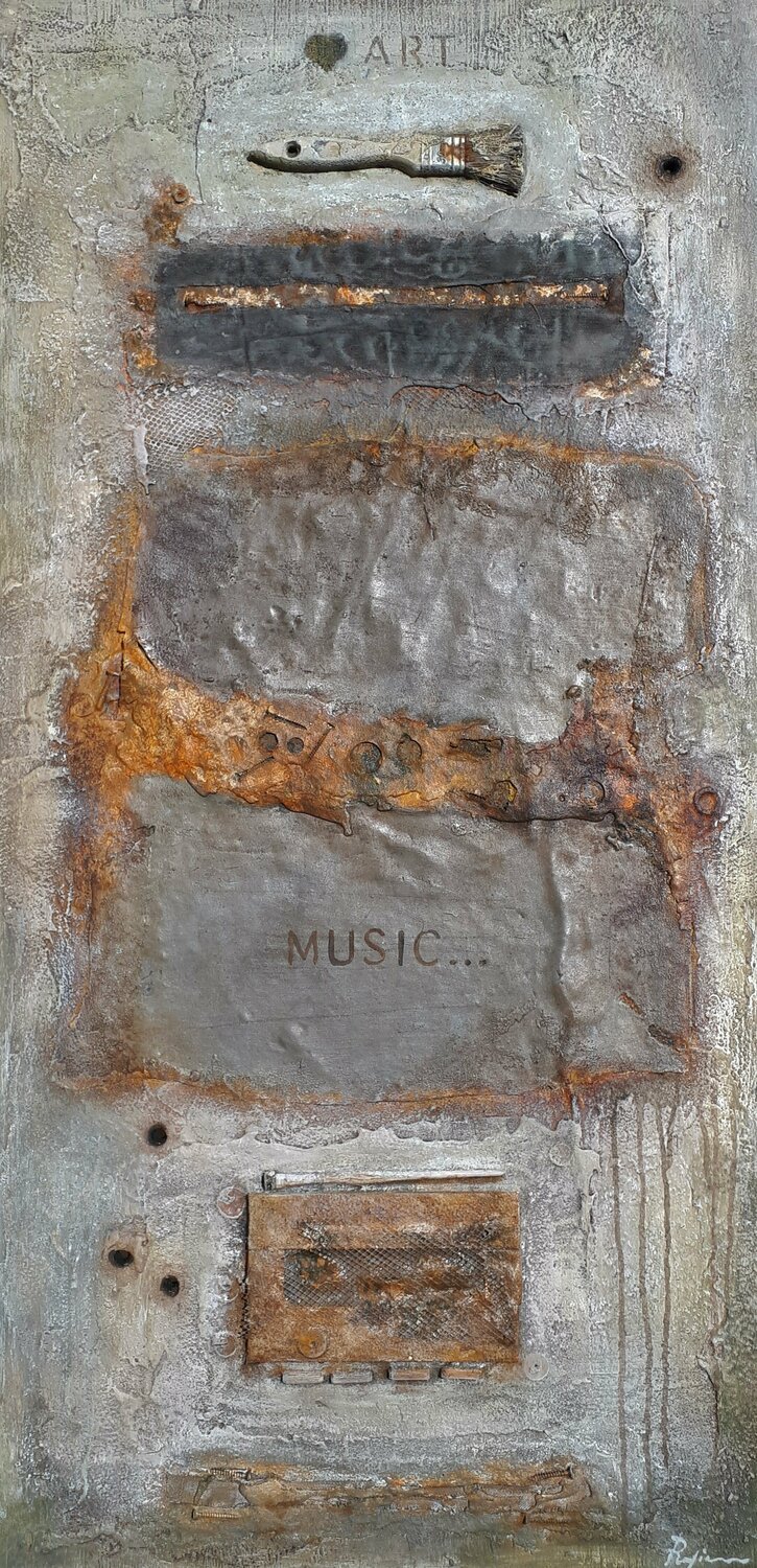 Rust 220218 Pasquale Rapicano Original painting for sale