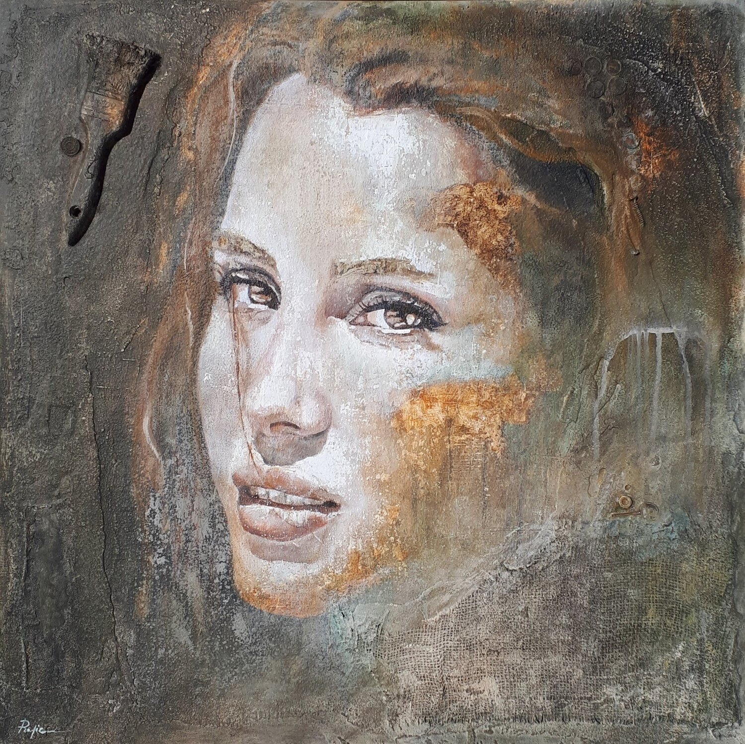 Rust 220918 Pasquale Rapicano Original painting for sale