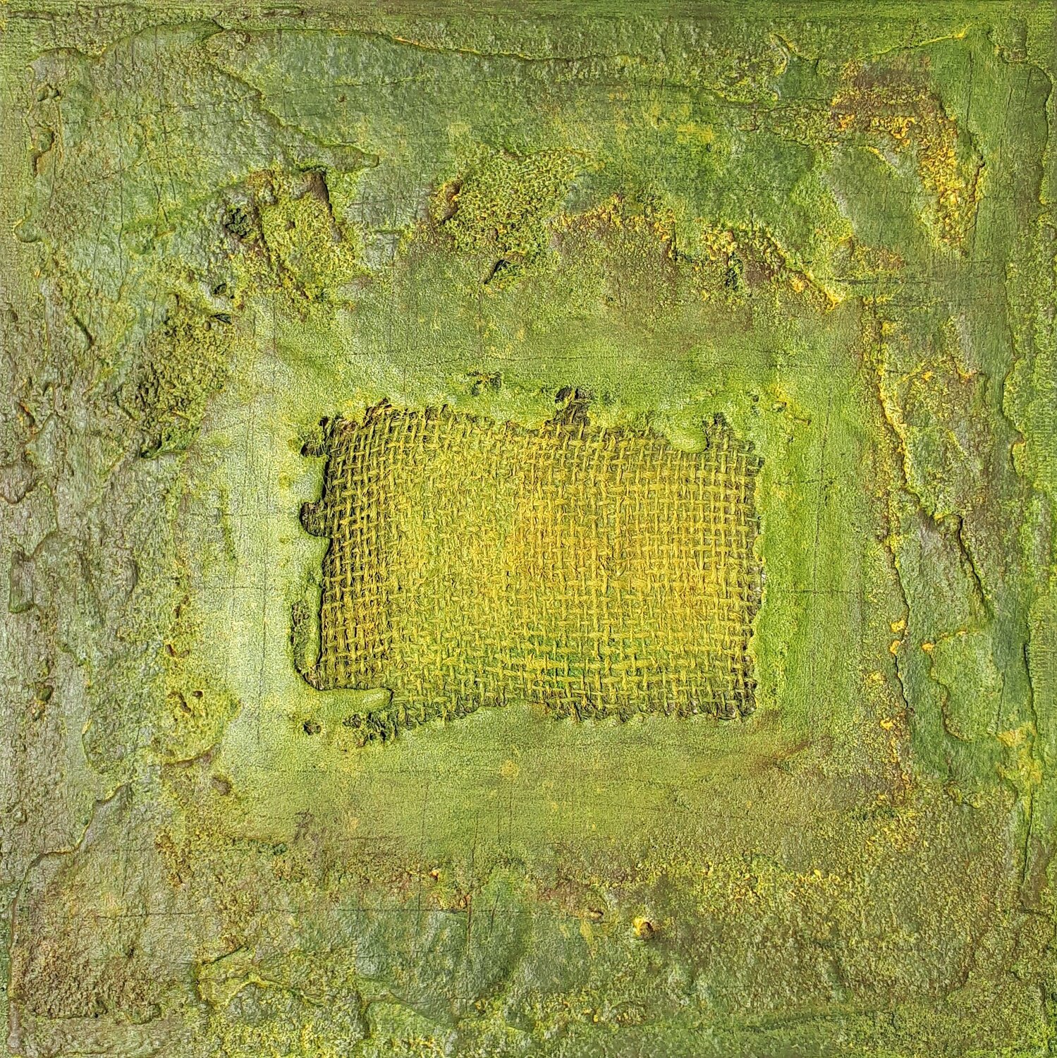 Green 2 Pasquale Rapicano Original painting for sale