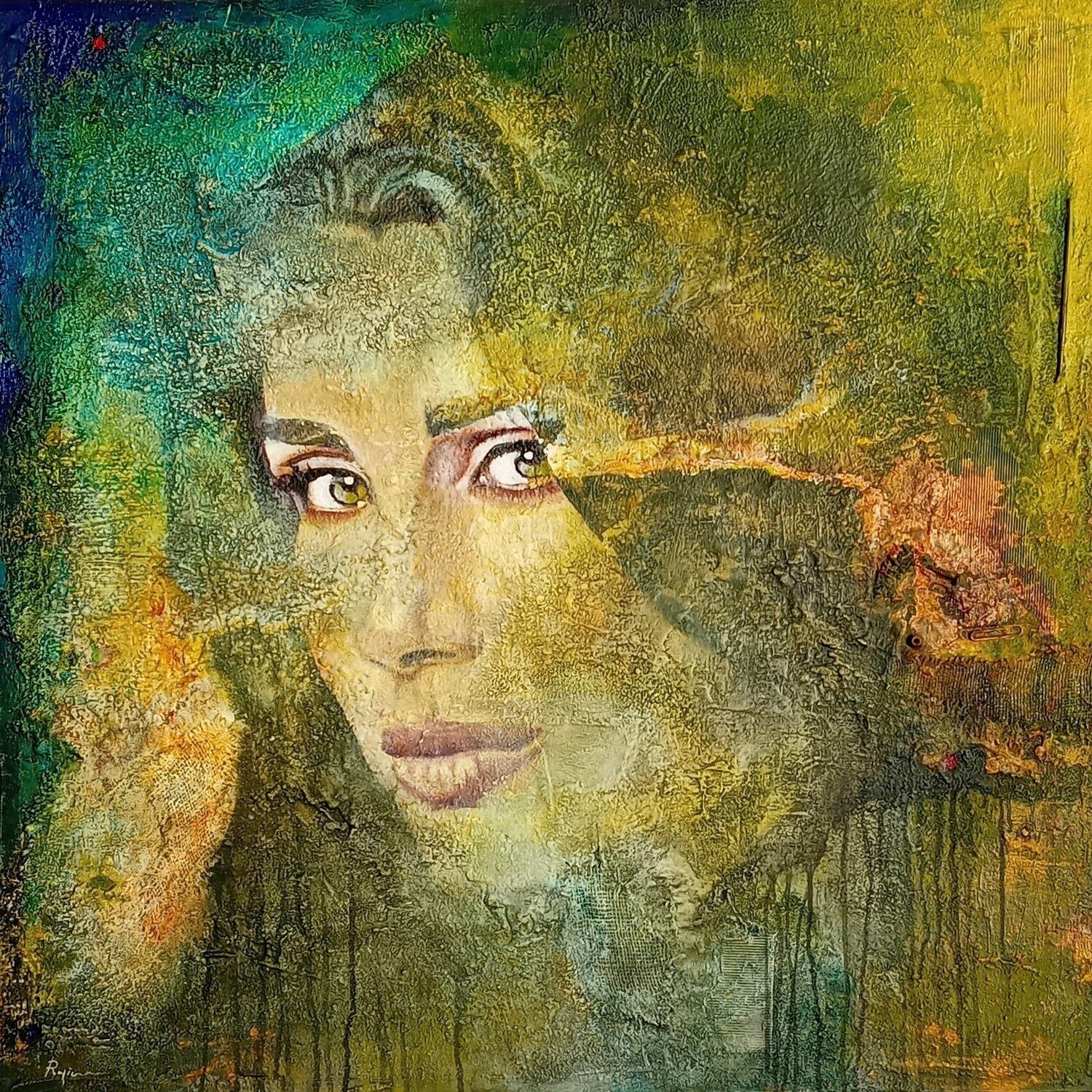 Rust 230731 Pasquale Rapicano Original painting for sale