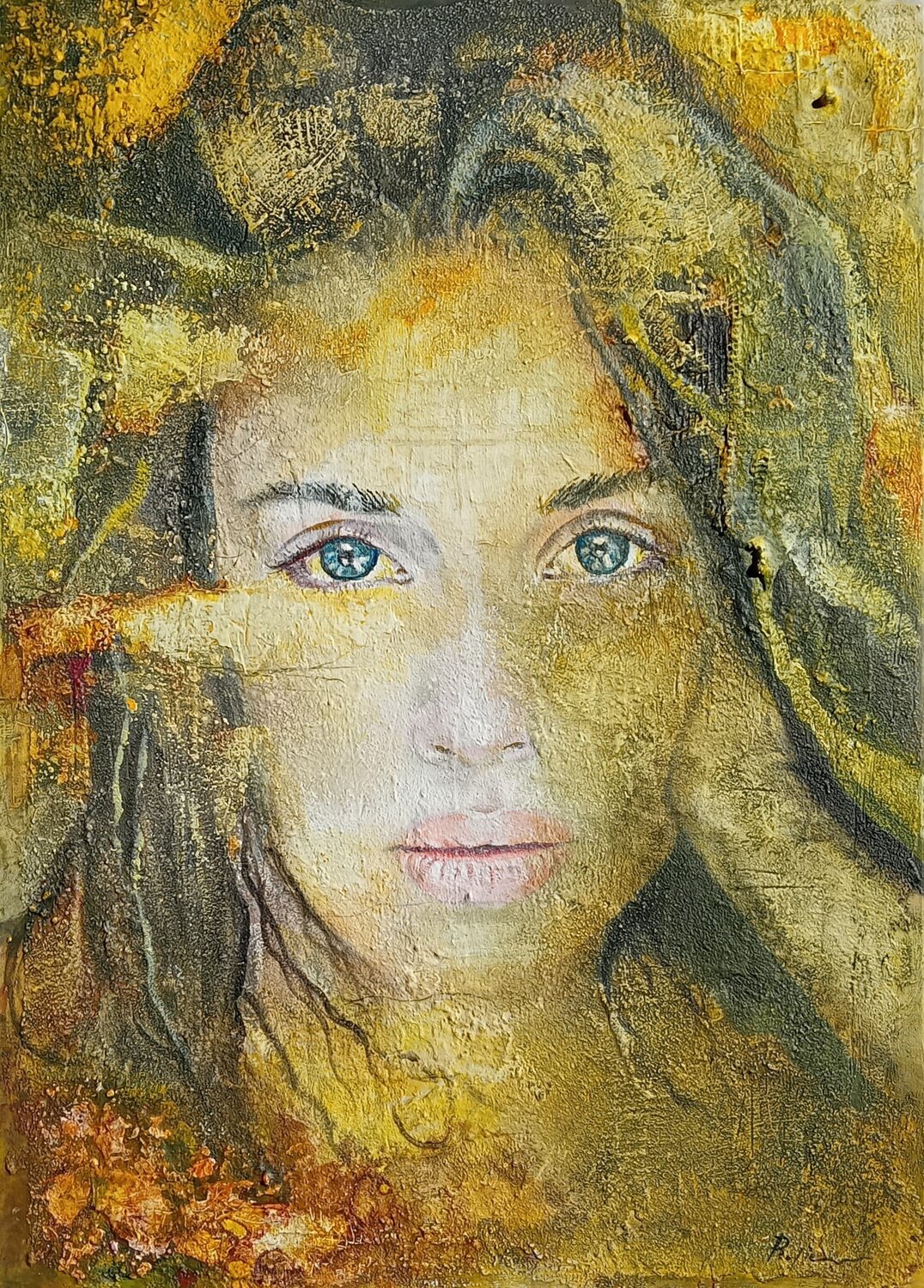 Rust 260718 Pasquale Rapicano Original painting for sale