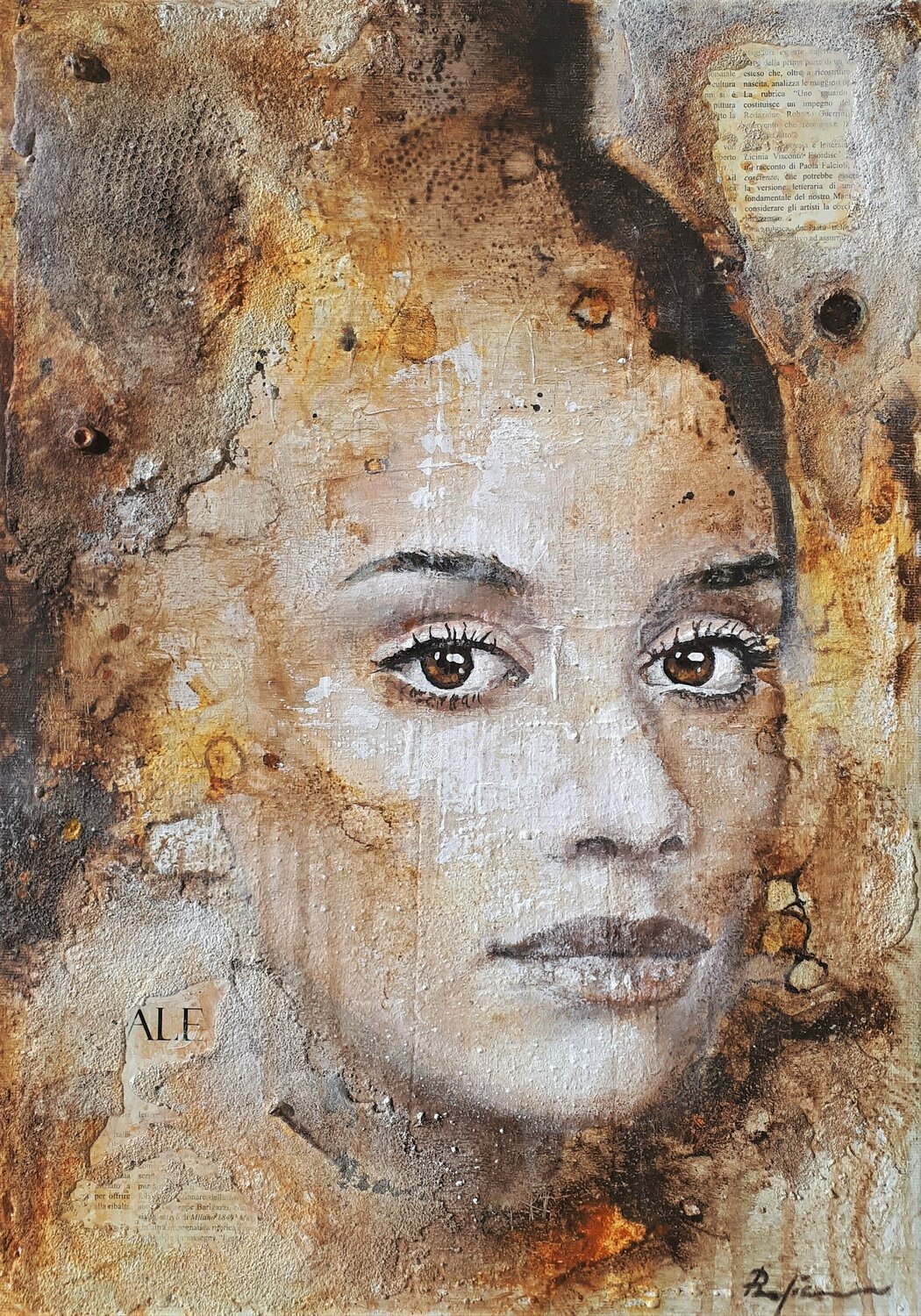 Rust 200103 Pasquale Rapicano Original painting for sale
