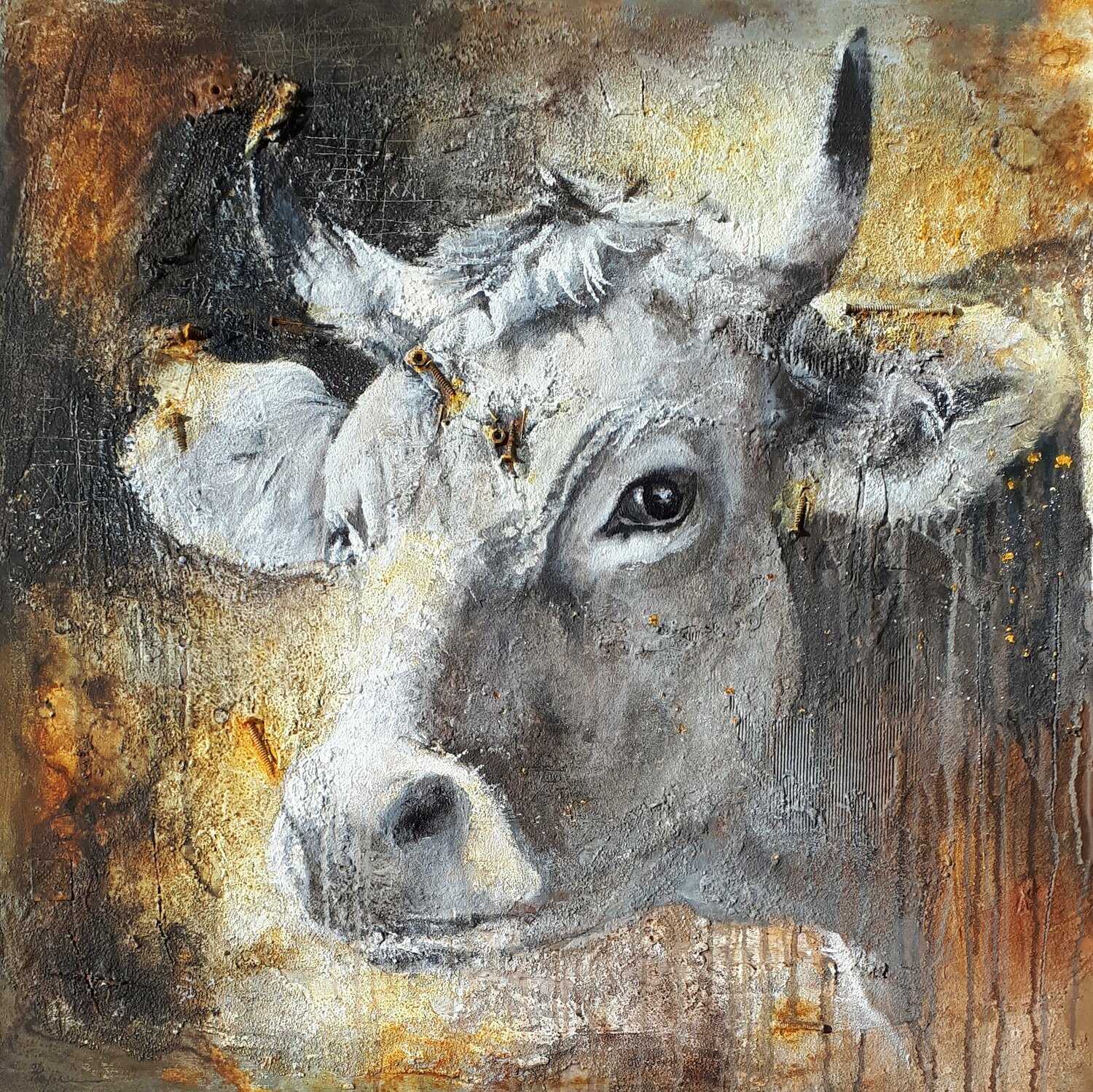 Rust 200322 Pasquale Rapicano Original painting for sale