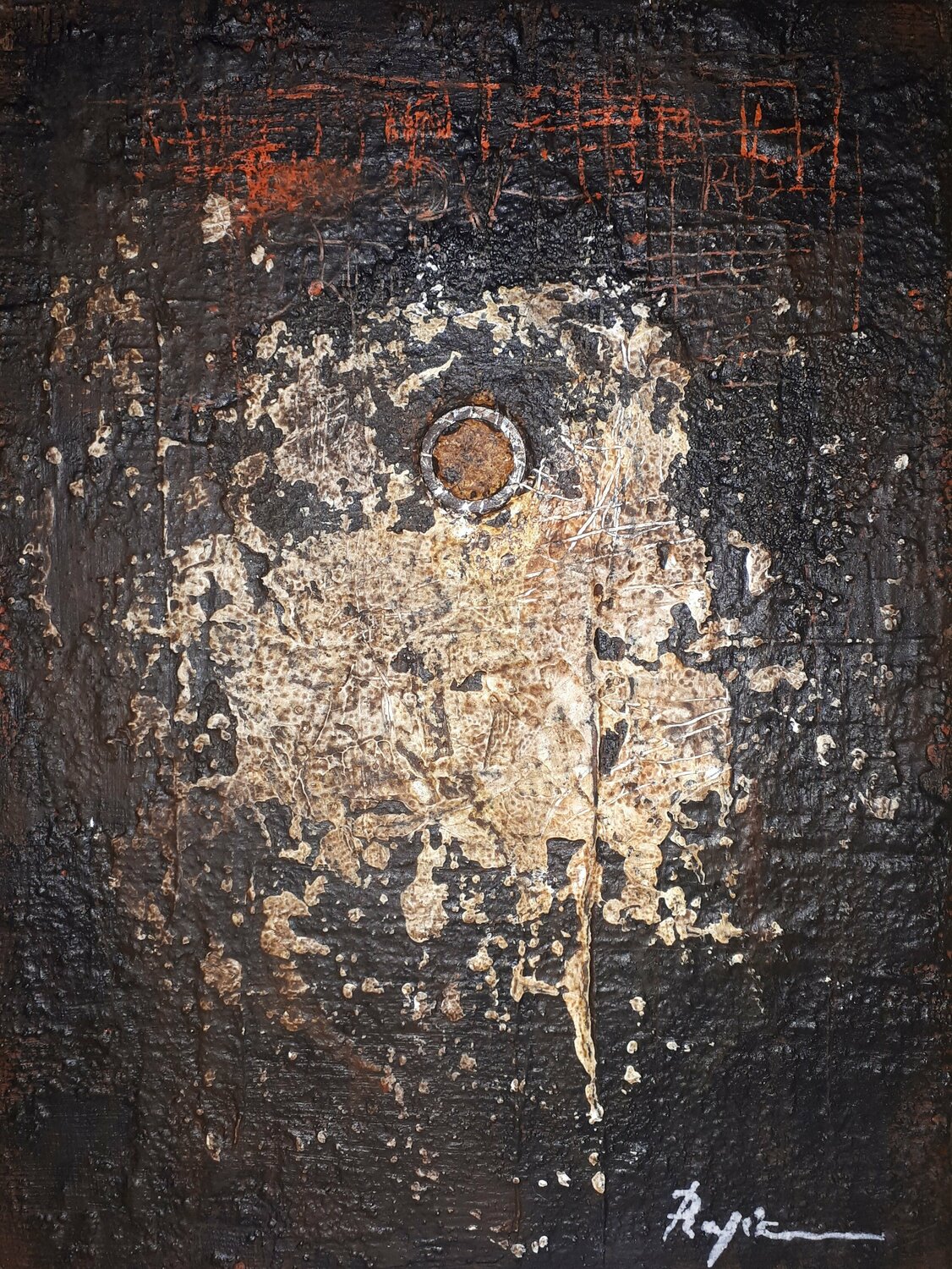 Rust 200516 Pasquale Rapicano Original painting for sale