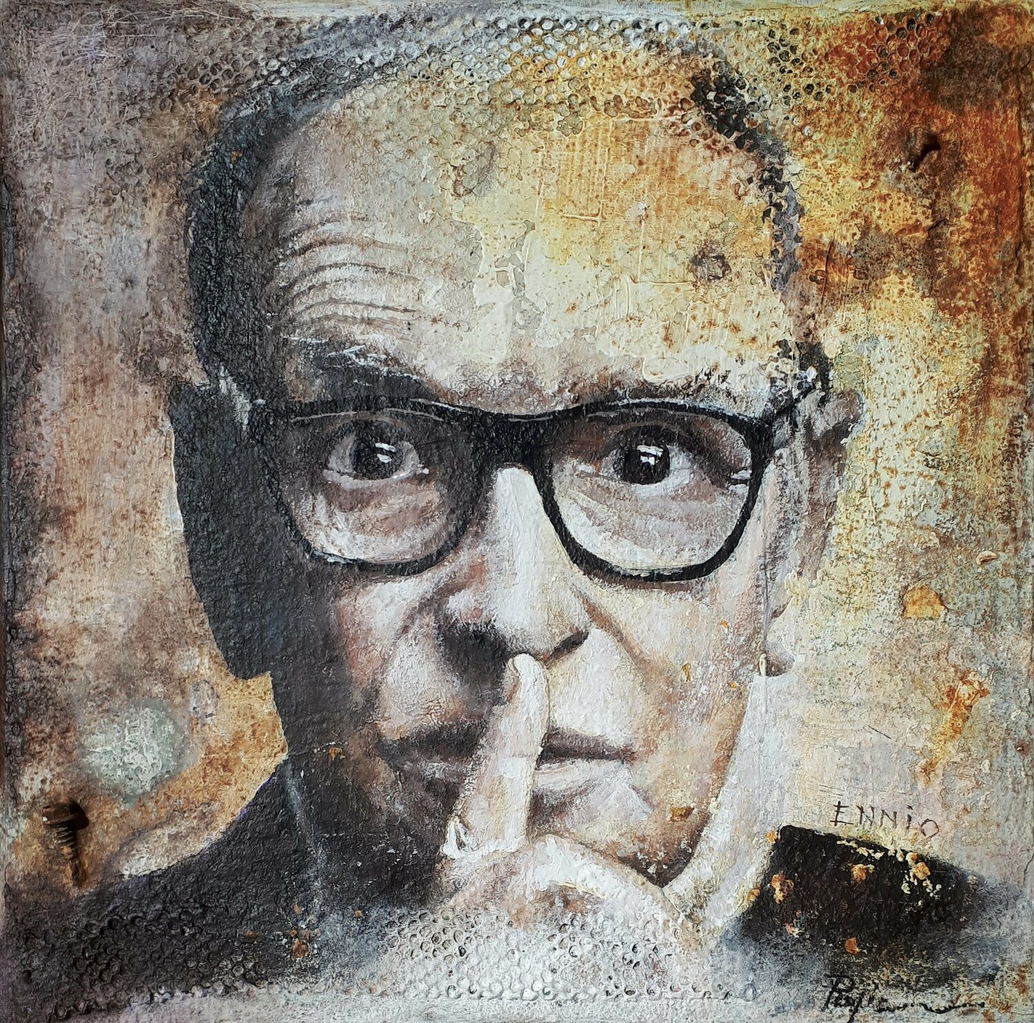 Rust 200707 Pasquale Rapicano Original painting for sale