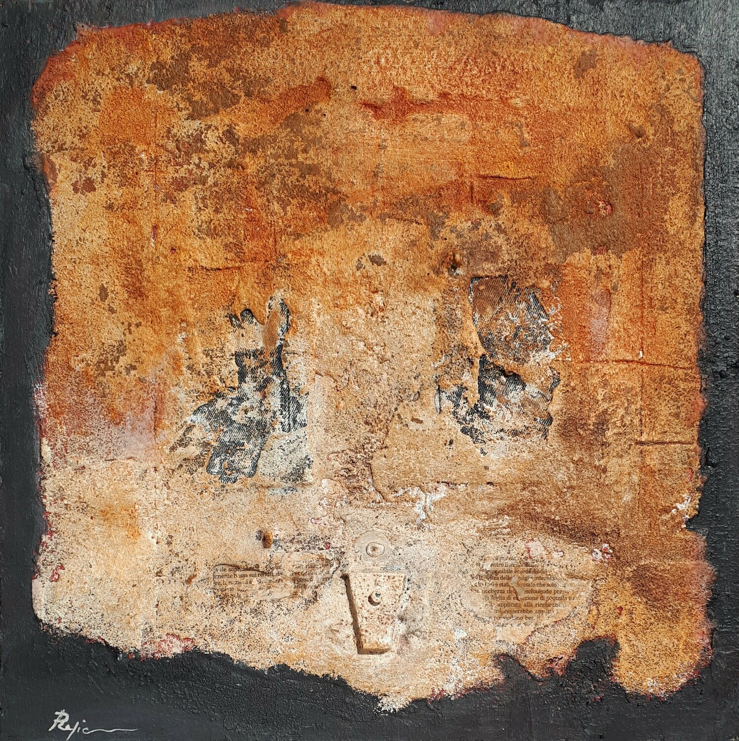 Rust 200811 Pasquale Rapicano Original painting for sale