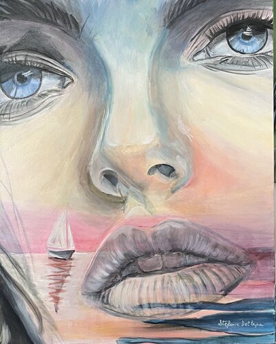DREAMING by Stefania Del Papa, Painting for Sale on Select