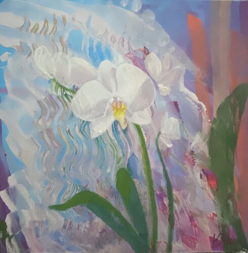 Poesia di un fiore by katia cona vitello, Painting for Sale on Select