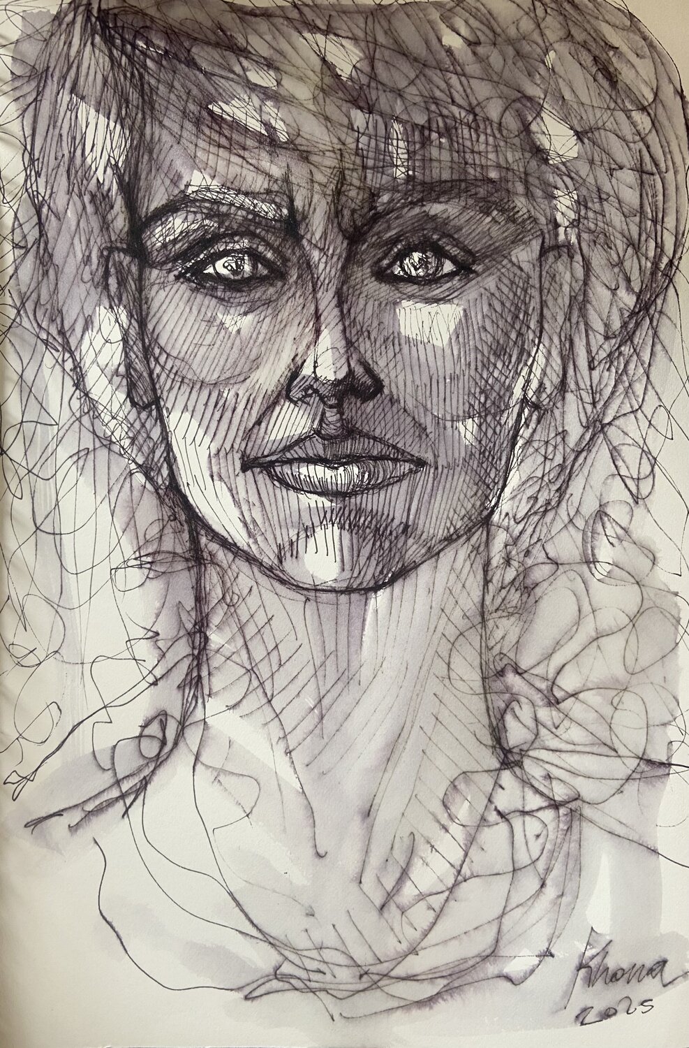 Speranza katia cona vitello Drawing for sale
