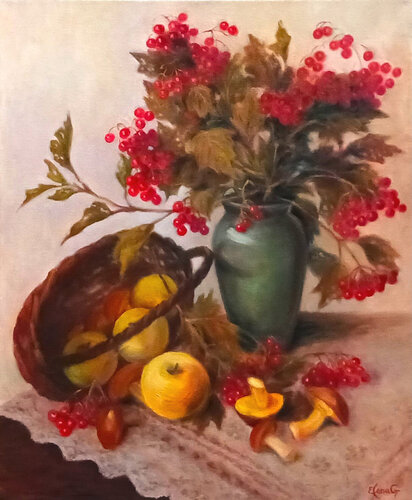 Autumn Delight by Elena Gaevskaya, Painting for Sale on Select