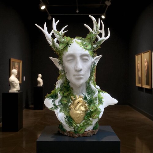 Cordis Aurea by Caroline Hufnagel, Sculpture for Sale on Select