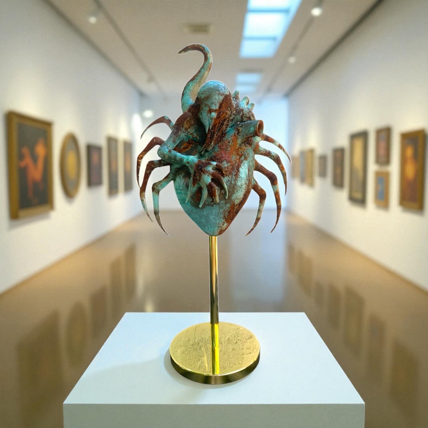 Cordis Aranea Caroline Hufnagel Sculpture for sale