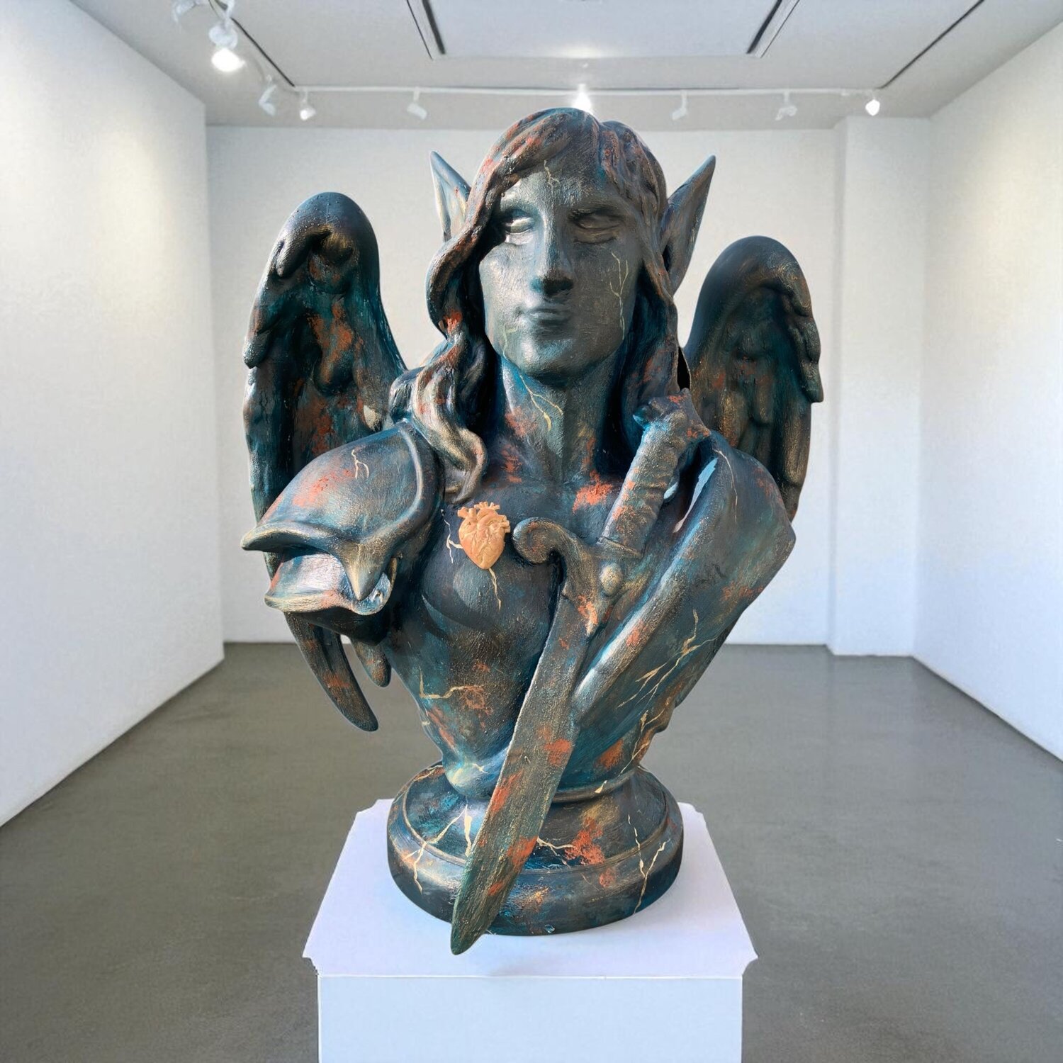 Michael Archangelus Caroline Hufnagel Sculpture for sale