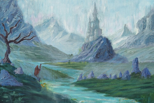 Verso Nuovi Orizzonti by Marco Manni, Painting for Sale on Select