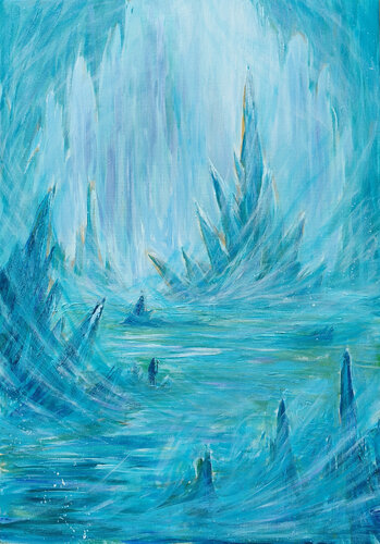 Echi Sotterranei by Marco Manni, Painting for Sale on Select