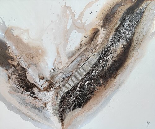 "Time is a dance between now and then" by Jenna Myllykoski, Painting for Sale on Select