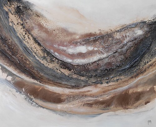 "Sand in my hair and the wind at my back" by Jenna Myllykoski, Painting for Sale on Select