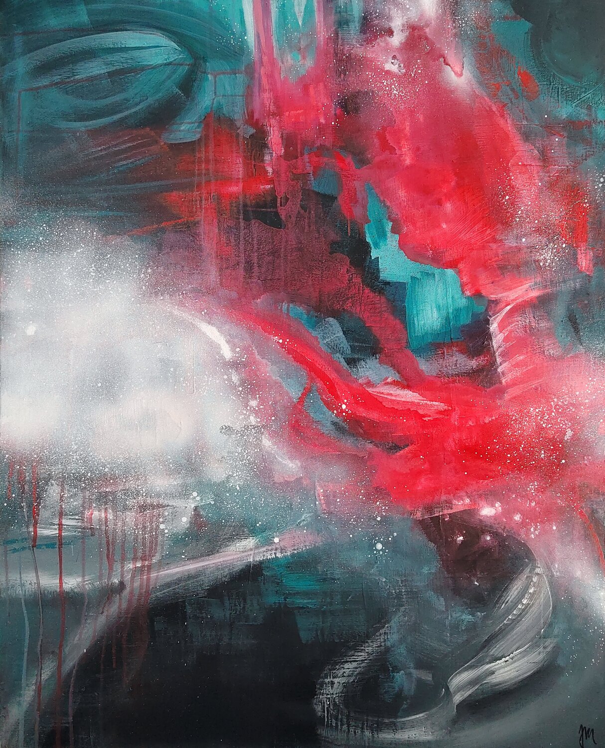 "Is this a dream?" Jenna Myllykoski Original painting for sale