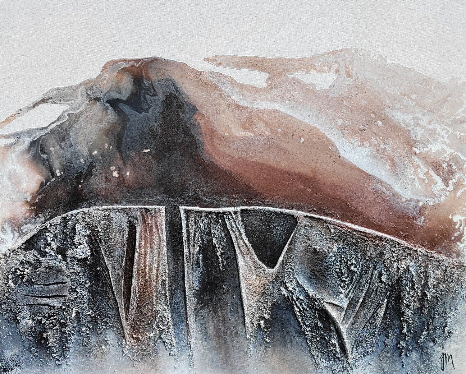 "This too shall pass" Jenna Myllykoski Original painting for sale