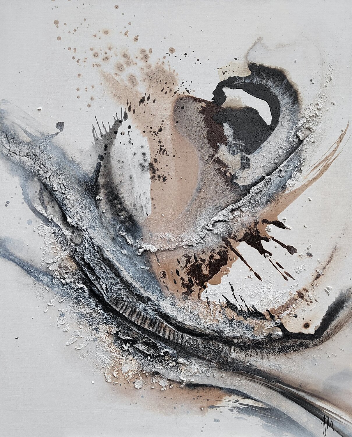 "Momentum" Jenna Myllykoski Original painting for sale