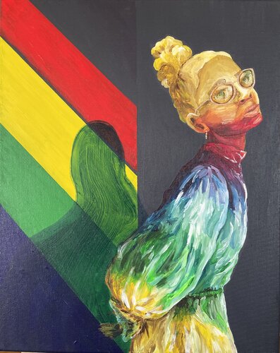 Signal Split by Wendy Habegger, Painting for Sale on Select