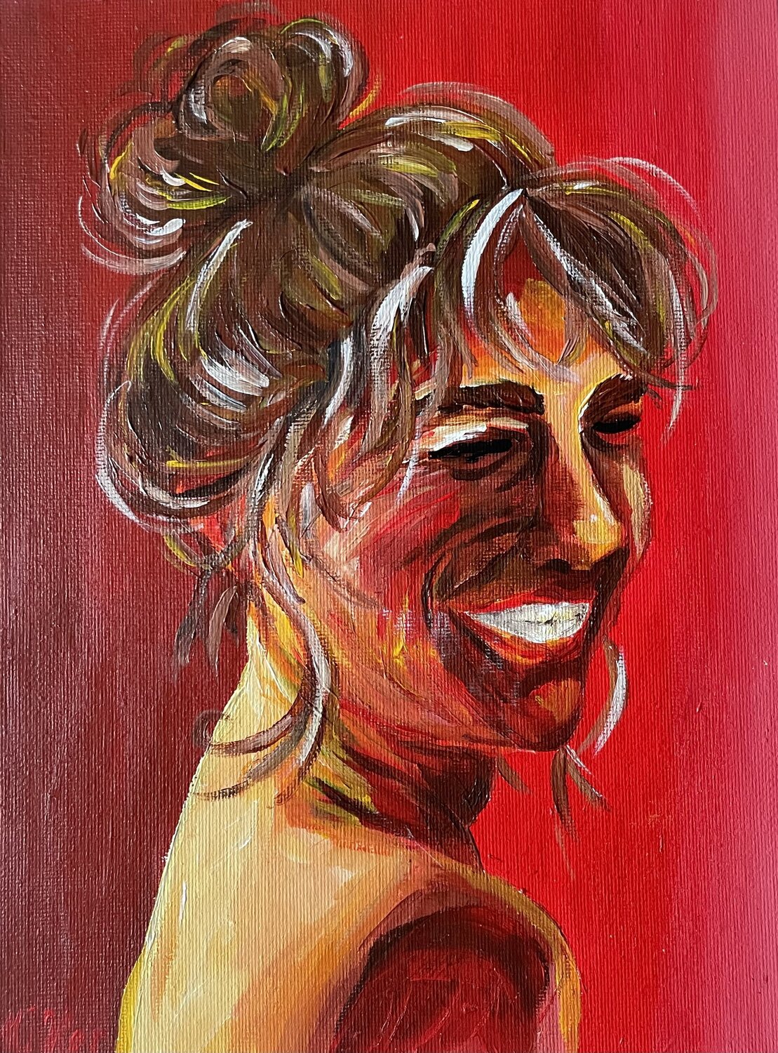 Radiant Turn Wendy Habegger Original painting for sale