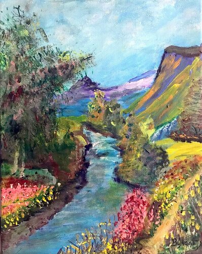 Somewhere by Bert Grant, Painting for Sale on Select