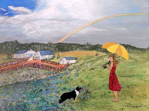 The Storm is Passing by Bert Grant, Painting for Sale on Select