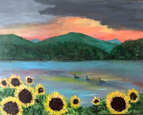 Look Past the Rain by Bert Grant, Painting for Sale on Select