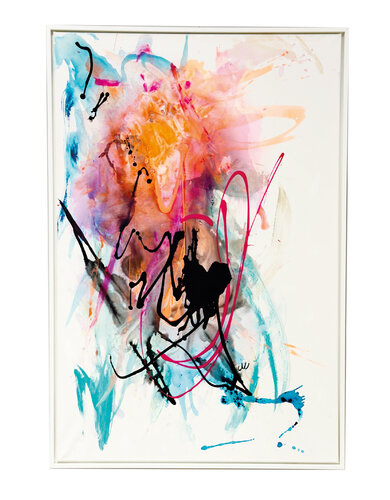 Happy by Christine Marquardt, Painting for Sale on Select