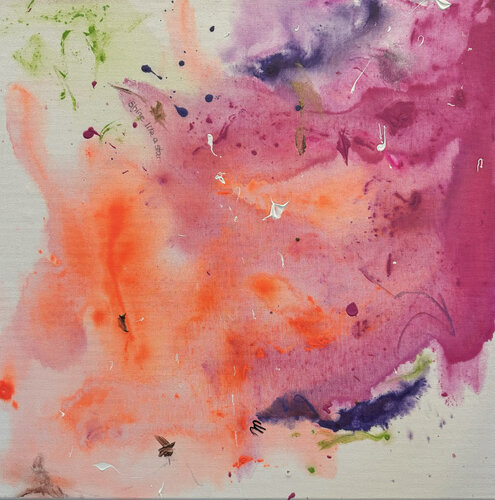 Stars over the ocean by Christine Marquardt, Painting for Sale on Select