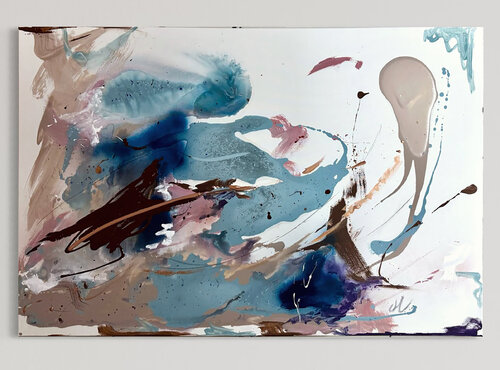 Boarder by Christine Marquardt, Painting for Sale on Select