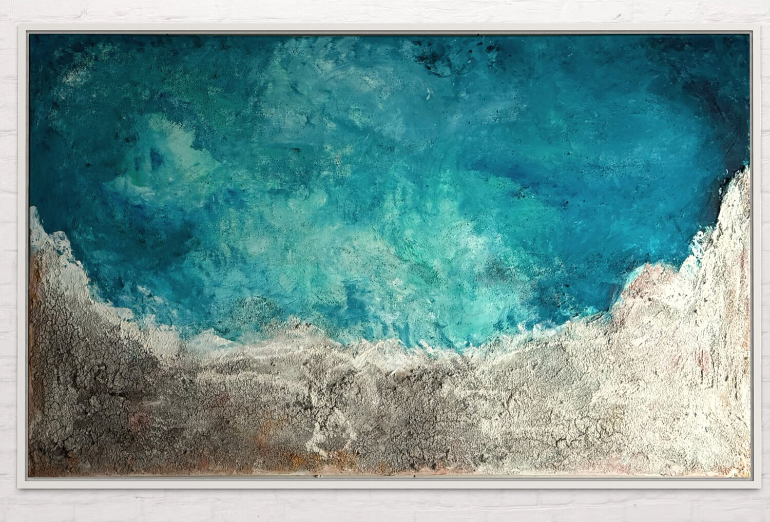 La mer m'appelle Christine Marquardt Original painting for sale