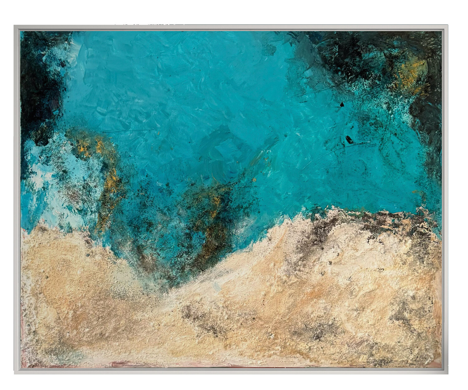 Water addicted Christine Marquardt Original painting for sale