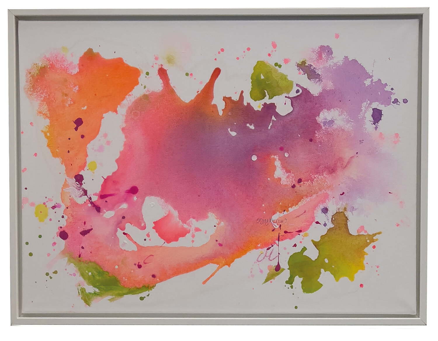 Enjoy the now Christine Marquardt Original painting for sale