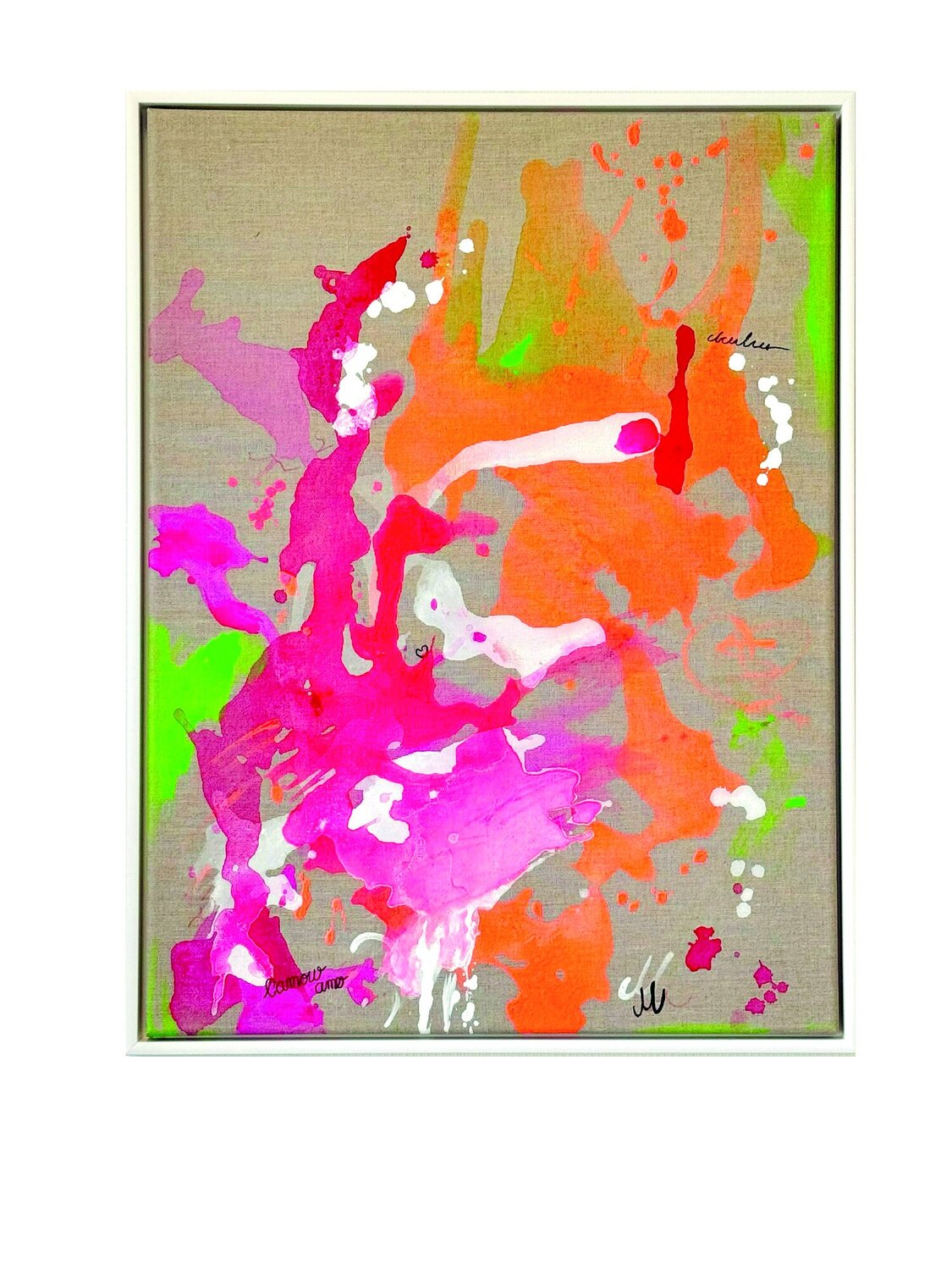 l'amour amer Christine Marquardt Original painting for sale