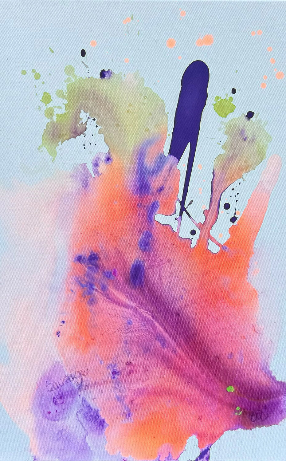 Courage Christine Marquardt Original painting for sale