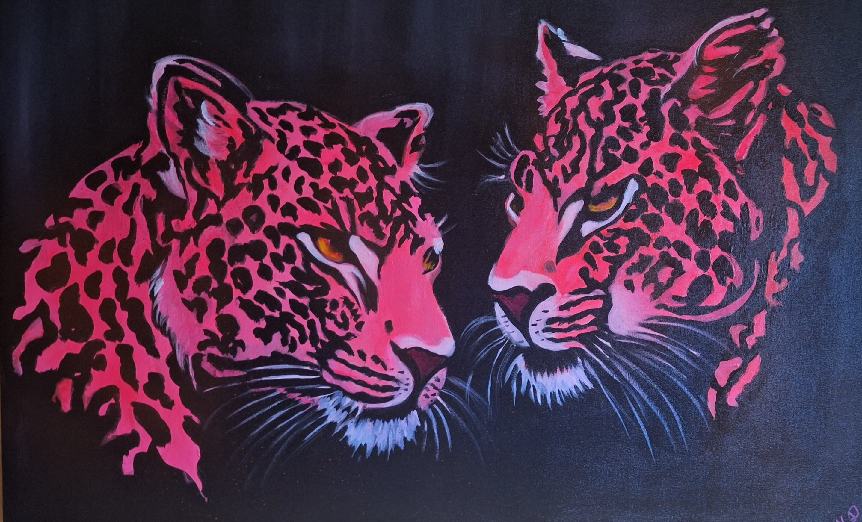Topic Leopards paintings