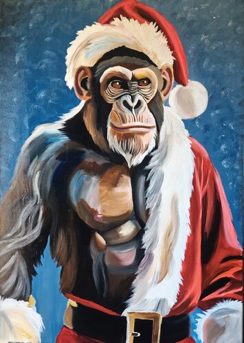 "Winter Majesty," by Marcell Dergecz, Painting for Sale on Select