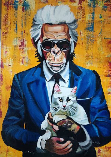 "Style Icon 4" by Marcell Dergecz, Painting for Sale on Select