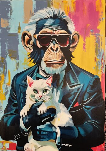 "Style Icon 5" by Marcell Dergecz, Painting for Sale on Select