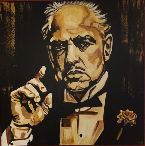 "The Don" by Marcell Dergecz, Painting for Sale on Select
