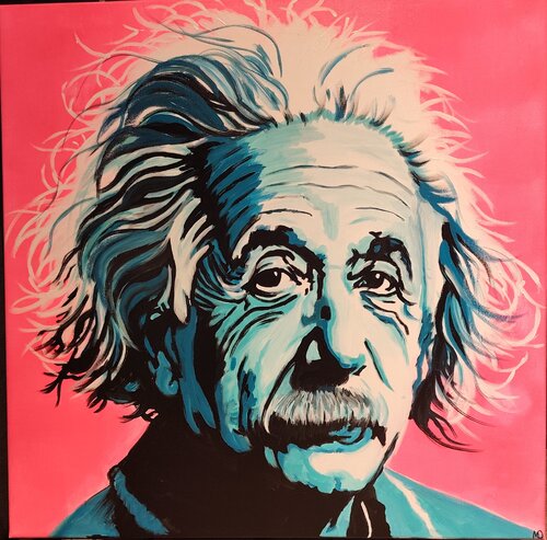 "Brilliant Chaos" by Marcell Dergecz, Painting for Sale on Select
