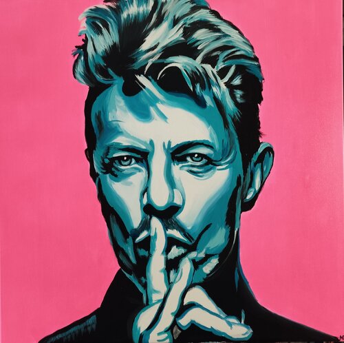 "Silent Stardust" by Marcell Dergecz, Painting for Sale on Select