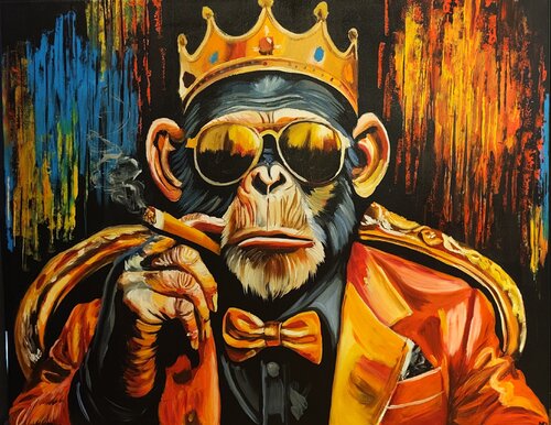 "The Kingmaker" by Marcell Dergecz, Painting for Sale on Select