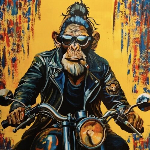 "Urban Rebel" von Marcell Dergecz, Malerei kaufen auf Select