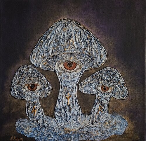 Guardians of Passage by Natalia Kison, Painting for Sale on Select