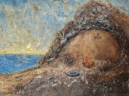 Genesis 2.1 - Emergence by Natalia Kison, Painting for Sale on Select